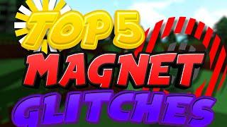 TOP 5 MAGNET GLITCHES!! | Build a Boat for Treasure ROBLOX