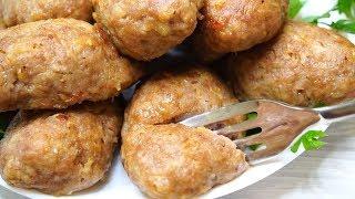 Когда хочу Вкусных котлет,  но ЛЕНЬ Стоять у ПЛИТЫ  готовлю так! По вкусу как со сковороды