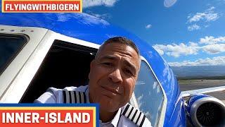 Flying a 737 InterIsland | FlyingWithBigErn