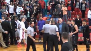 Ruben Trevino Makes buzzer beater with 3.1 seconds left