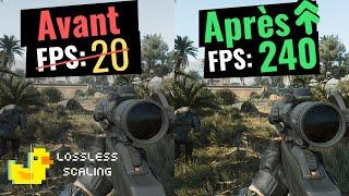 Débloquez 240 FPS Fluides sur Tous Vos Jeux !  | Test & Astuces de Lossless Scaling