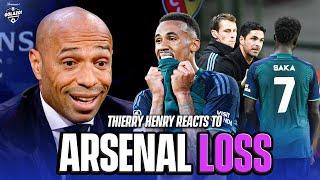 Thierry Henry reacts to Arsenal's UCL loss to Lens | UCL Today | CBS Sports Golazo