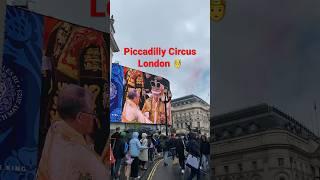 Piccadilly Circus London, 6th May 2023. Celebrate the Coronation of His Majesty The King Charles.