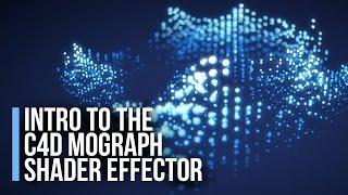 Cinema 4D Tutorial - Intro to the Mograph Shader Effector