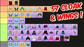 Strongest "CLOAK / WINGS" in Skyblock! Tier List