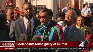 UNCUT: News conference with attorneys, supporters, Ahmaud Arbery's family following verdict