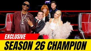 The Voice Season 26 Winner Revealed in Minutes!