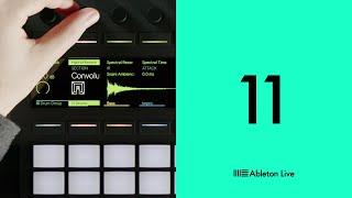 Ableton Live 11: Device visualizations on Push