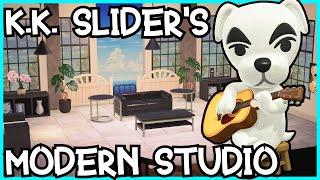 I Built a Modern Studio For KK Slider In Happy Home Paradise