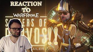 Warframe | Sisters Of Parvos Trailer Reaction! Yareli, Briefcase Weapons and much more 6th July!