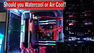 Watercool, air cooling, or AIO liquid cooler for gaming PCs?