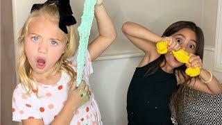 Besties babysit Posie LaBrant & show HOW TO MAKE FLUFFY FOAM SLIME (for beginners)!