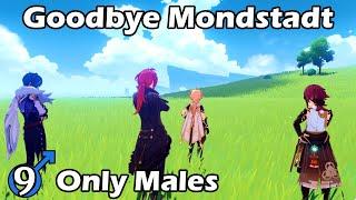 Saying our Goodbyes to Mondstadt... | Only Males Genshin Impact