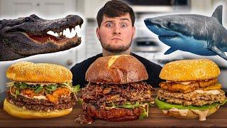 I Made Smash Burgers From The WEIRDEST Animals