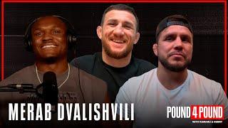 MERAB DVALISHVILI: Sean O’Malley, Beating Henry, UFC 306 || Pound 4 Pound Kamaru Usman Henry Cejudo