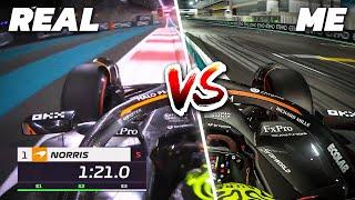 Can I beat the F1 2024 Abu Dhabi GP Pole Lap?