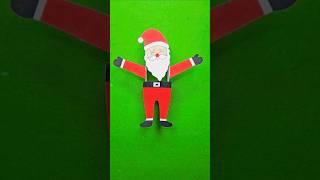 Easy santa craft ideas for kids #easy #christmas #craft #craftchutney2 #youtubeshorts