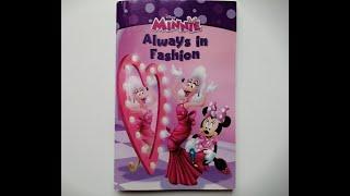 Minnie Mouse Always in Fashion by: Scollon & illustrated by:Loter,Inc. | 1st STORY CHANNEL