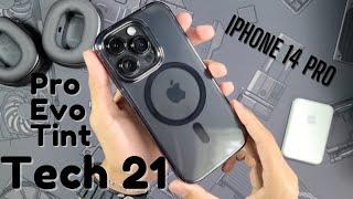 iPhone 14 Pro - Tech 21 Pro Evo Tint Ash Grey Unboxing & Review (First Look At A Tech 21 Case!)