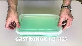 Gastronox | Contenedores herméticos para alimentos de uso profesional y medidas Gastronorm. DENOX