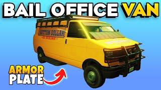 GTA 5 Online How to Customize Bail Enforcement Van with Armor Plating (Bail Office Transport)
