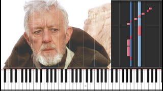 Tales of a Jedi Knight Learn about The Force - Star Wars Piano Tutorial