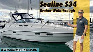 £89 950 Sealine S34 båttur | One Marine Torquay båtsalg