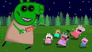 Zombie Apocalypse, Zombies Are Coming Out From The Camping ?? | Peppa Pig Funny Animation