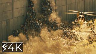 Zombies Over The Wall (4K) World War Z