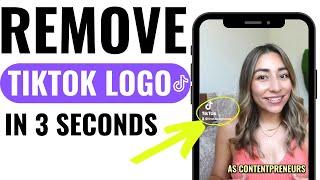 How to remove TikTok watermark IN 3 SECONDS (UPDATED)