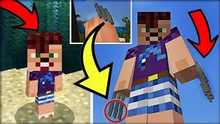 КАК СТАТЬ РЕБЁНКОМ ИЛИ РОСОМАХОЙ В MINECRAFT PE 1.6.0.6 | КАК СДЕЛАТЬ 4D СКИН | БЕЗ МОДОВ И ТЕКСТУР!