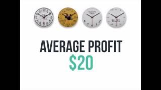 Case Study: Sell Custom Clocks Online with Viralstyle, $14,000 Profit!