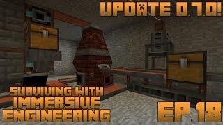 Surviving With Immersive Engineering :: Ep.18 - Improved Blast Furnace And Metal Press