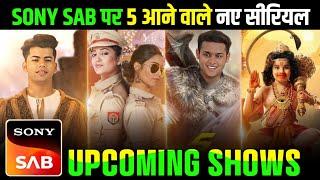 SONY SAB : TOP 5 Upcoming Tv Shows | New Promo | New Upcoming Serial | Baalveer 5, Veer Hanuman