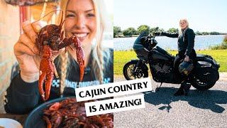 Motorcycle Trip to SOUTHERN LOUISIANA! | Cajun Food, and Swamp Tours, and MORE!