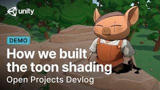 How we built the toon shading | Open Projects Devlog