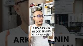 En Yakın Arkadaşının EN SEVDİĞİ KİTAP NE? #shorts