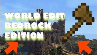 HOW TO USE WORLD EDIT MINECRAFT PS4 EDITION 2020! (Bedrock)