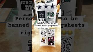 What are we doing with cowboy gear in April  #nfl #subscribe #gangsheet #dtfprinting #dtftransfer