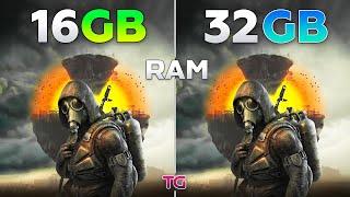 S.T.A.L.K.E.R. 2 - 16GB RAM vs 32GB RAM