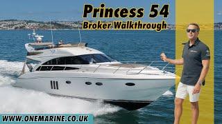 £439,000 Princess 54 Yacht Walkthrough | One Marine