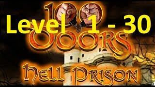 100 Doors: Hell Prison Escape - 100 Inferno Escape - Level 1 - 30  Walkthrough прохождение