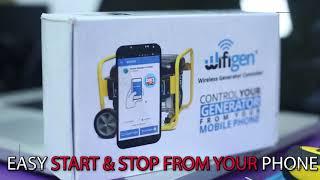 WiFigen (Wireless Generator Controller) intro video - Control your Generator from Your Mobile Phone