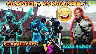Shadow Fight 3 Official : FeldSher Set Defeat SARGE - BOSS BATTLE 