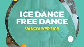 LIVE  | Ice Dance Free  Dance | Vancouver  2018