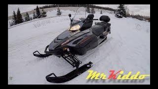 Trying a Snowmobile in Canada  Yamaha RS Venture GT