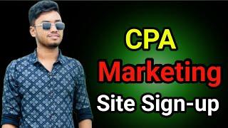 CPA Marketing best site account sign-up using mobilehop proxy