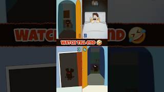 When you left your Door open  #shortsfeed #memes #animation