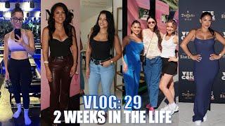 VLOG 29: Aug 2-13 Shoe Shop, VeeCon LA, Bravo & MAC Events, Workouts, Food, PR Unboxing, Giveaway|MJ