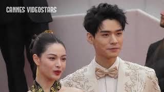 GONG JUN with Elane ZHONG CHUXI @ Cannes Film Festival 18 may 2023 red carpet Indiana Jones 5